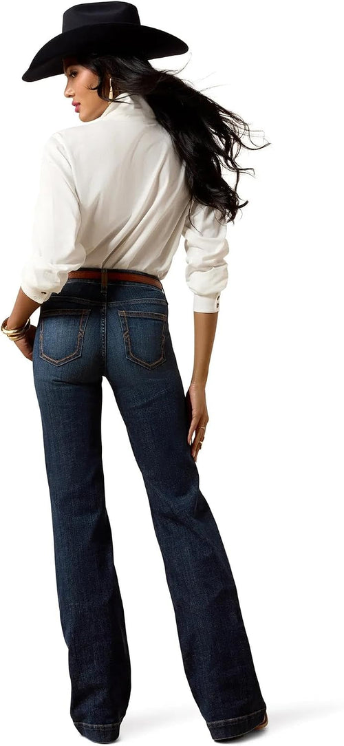 ARIAT Women's Perfect Rise Maddie Boot Cut Jeans